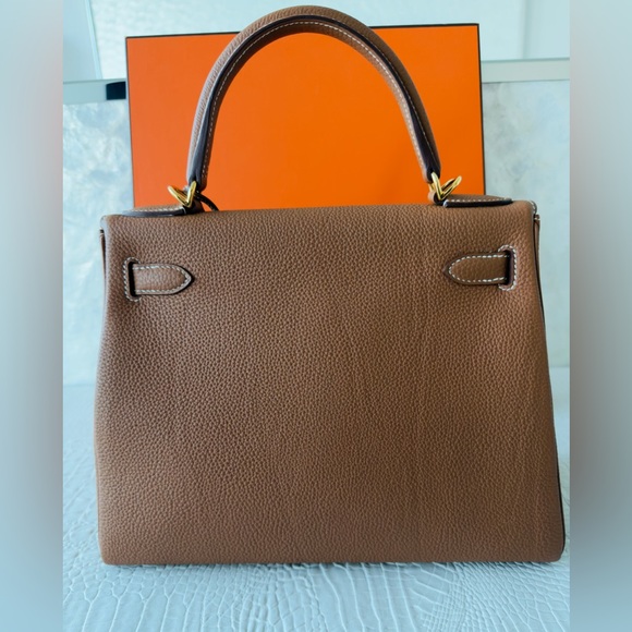 Hermès Kelly 28 in Togo Leather – Stamp Z (2021) - Picture 3 of 16